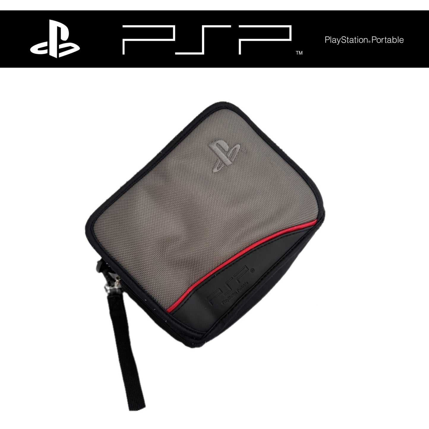 Umhängetasche Grau-Schwarz