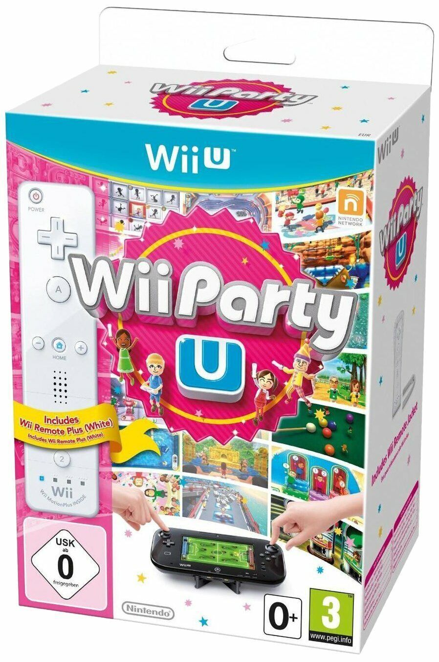 Wii Party U in OVP + Remote Motion Plus (weiß)