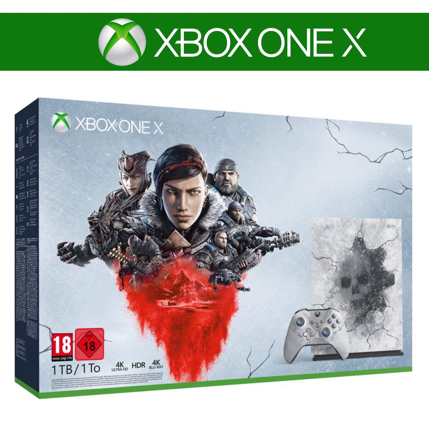 GEARS 5 X Konsole Limited Edition inkl. ORIGINAL Controller in OVP