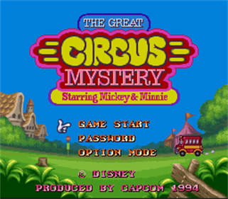 The Great Circus Mystery Starring Mickey & Minnie
