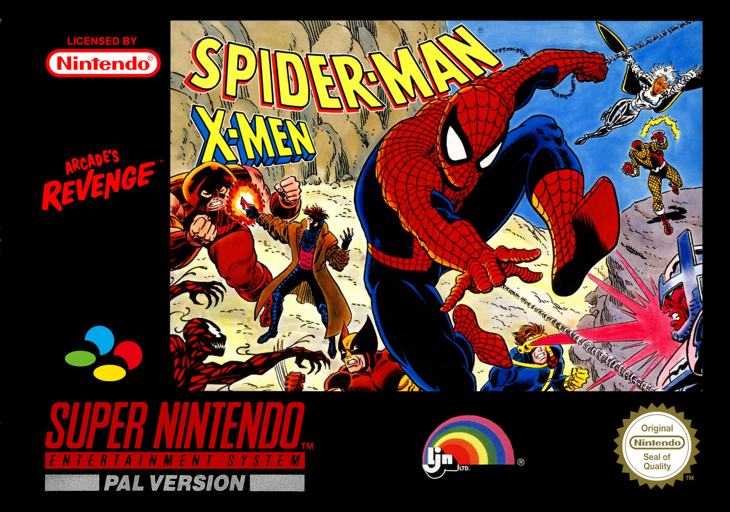 Spiderman X-Men Arcade's Revenge