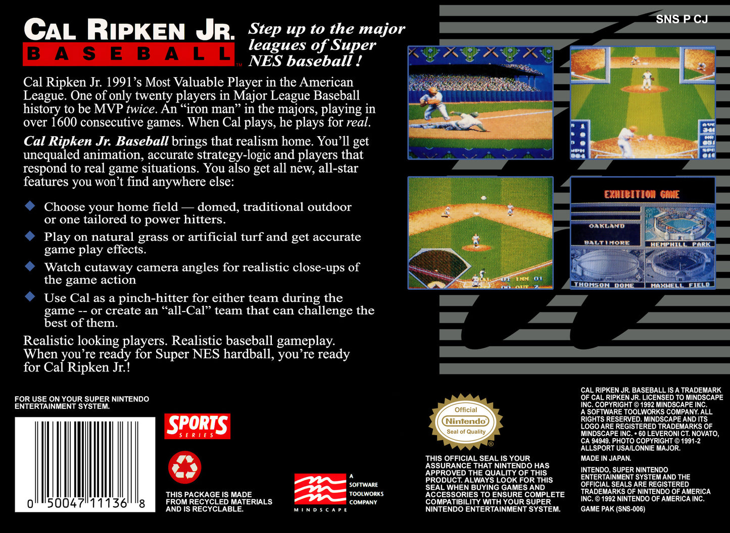 Cal Ripken Jr. Baseball