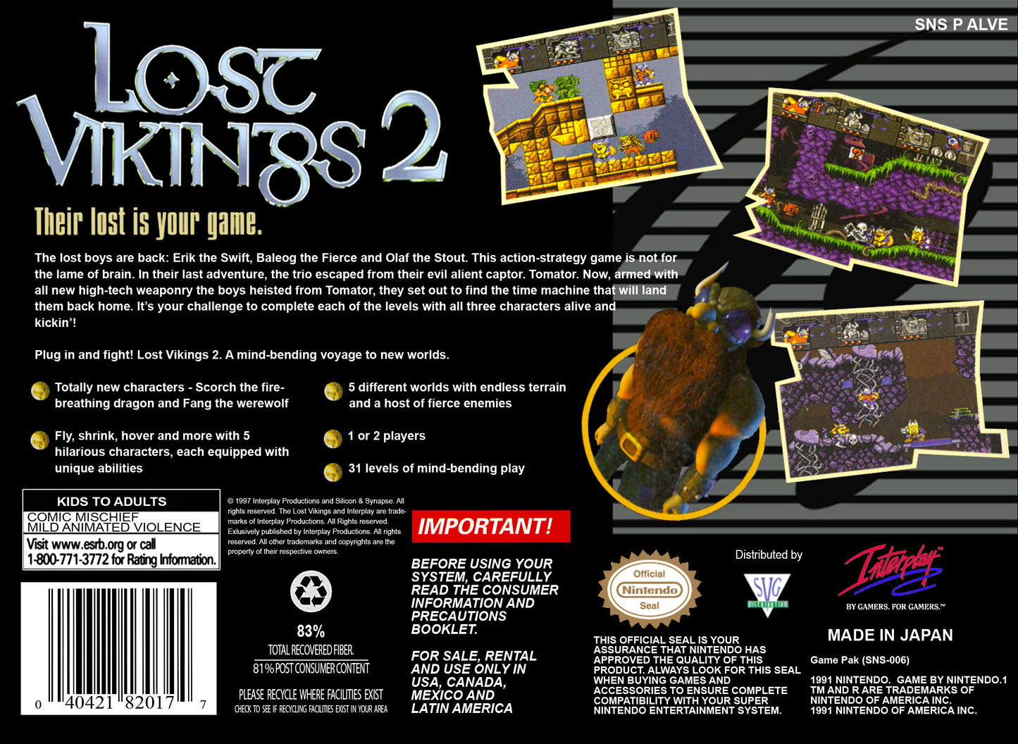 The Lost Vikings II