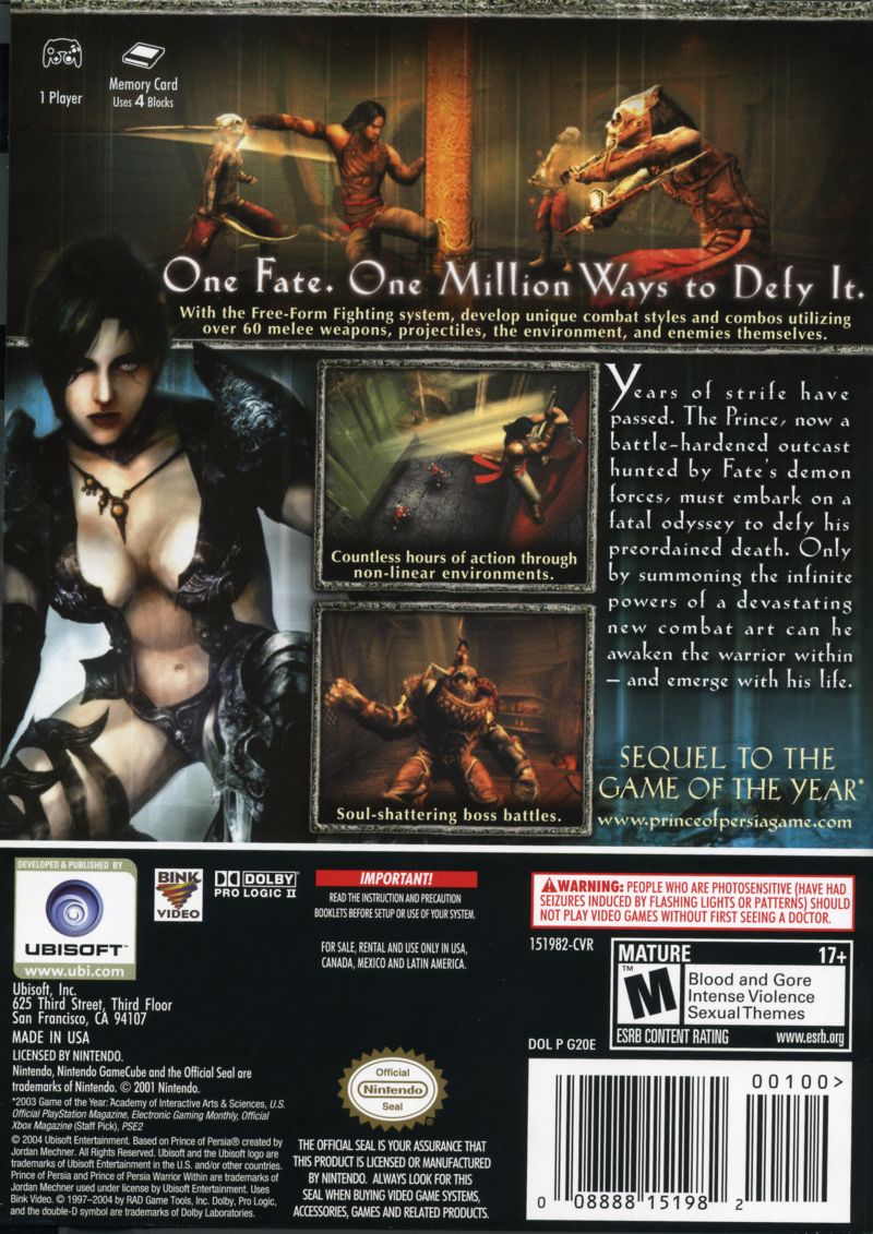 Prince of Persia - Warrior Within
