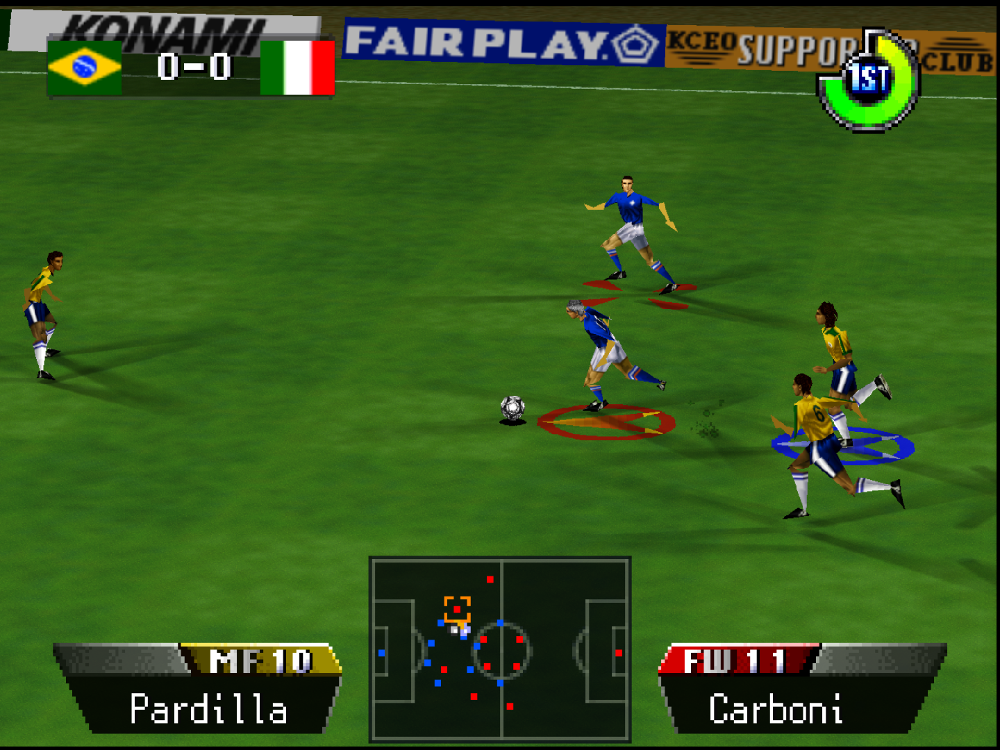 International SuperStar Soccer 64