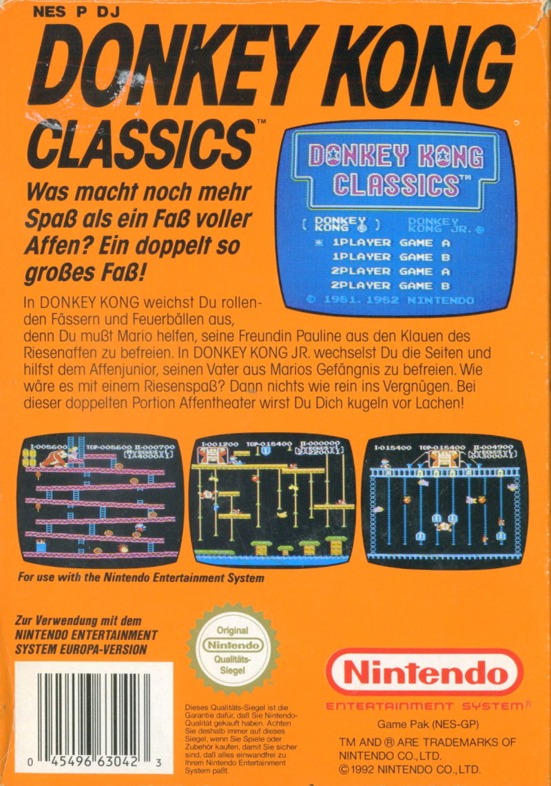Donkey Kong Classics