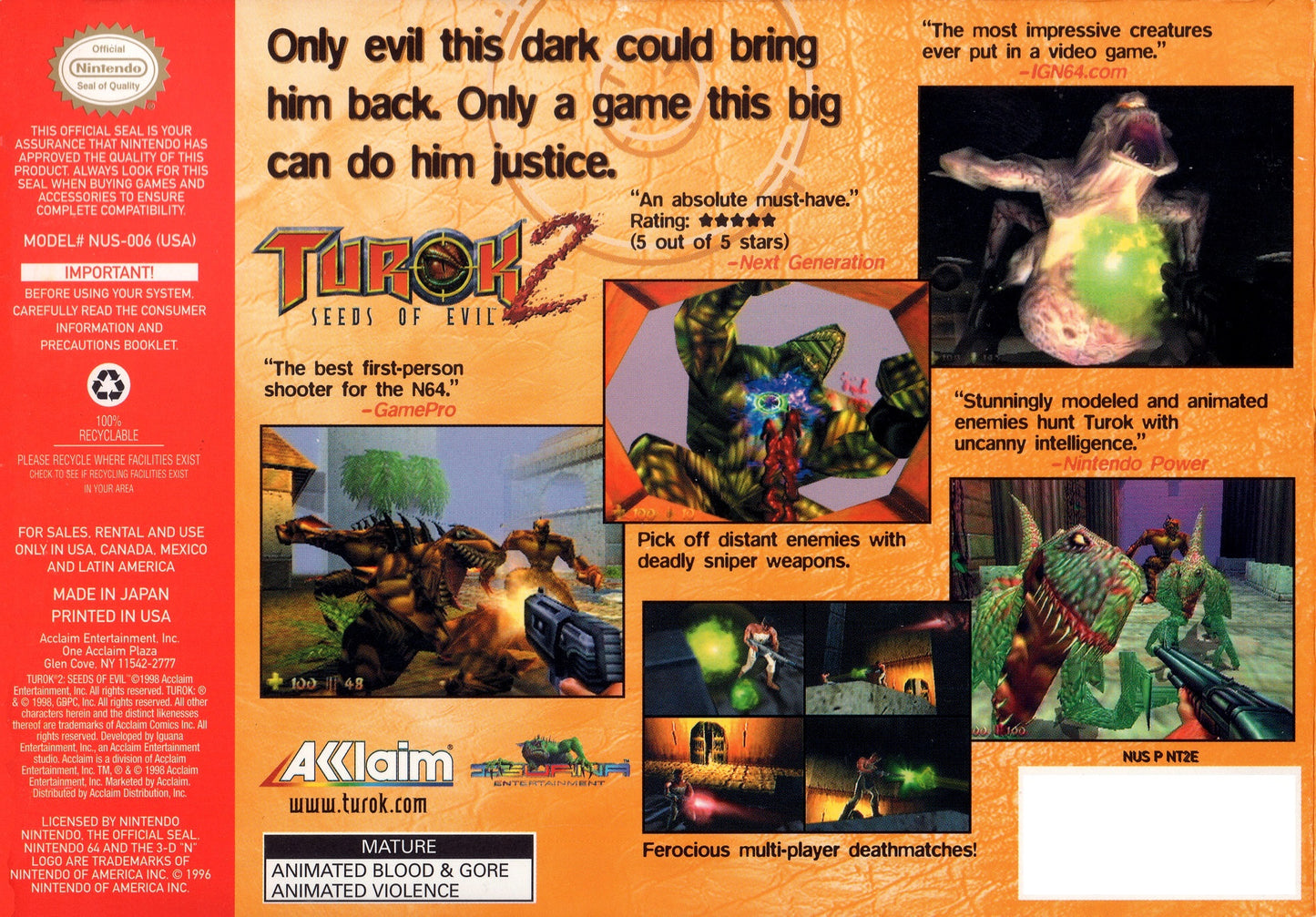 Turok 2 - Seeds of Evil
