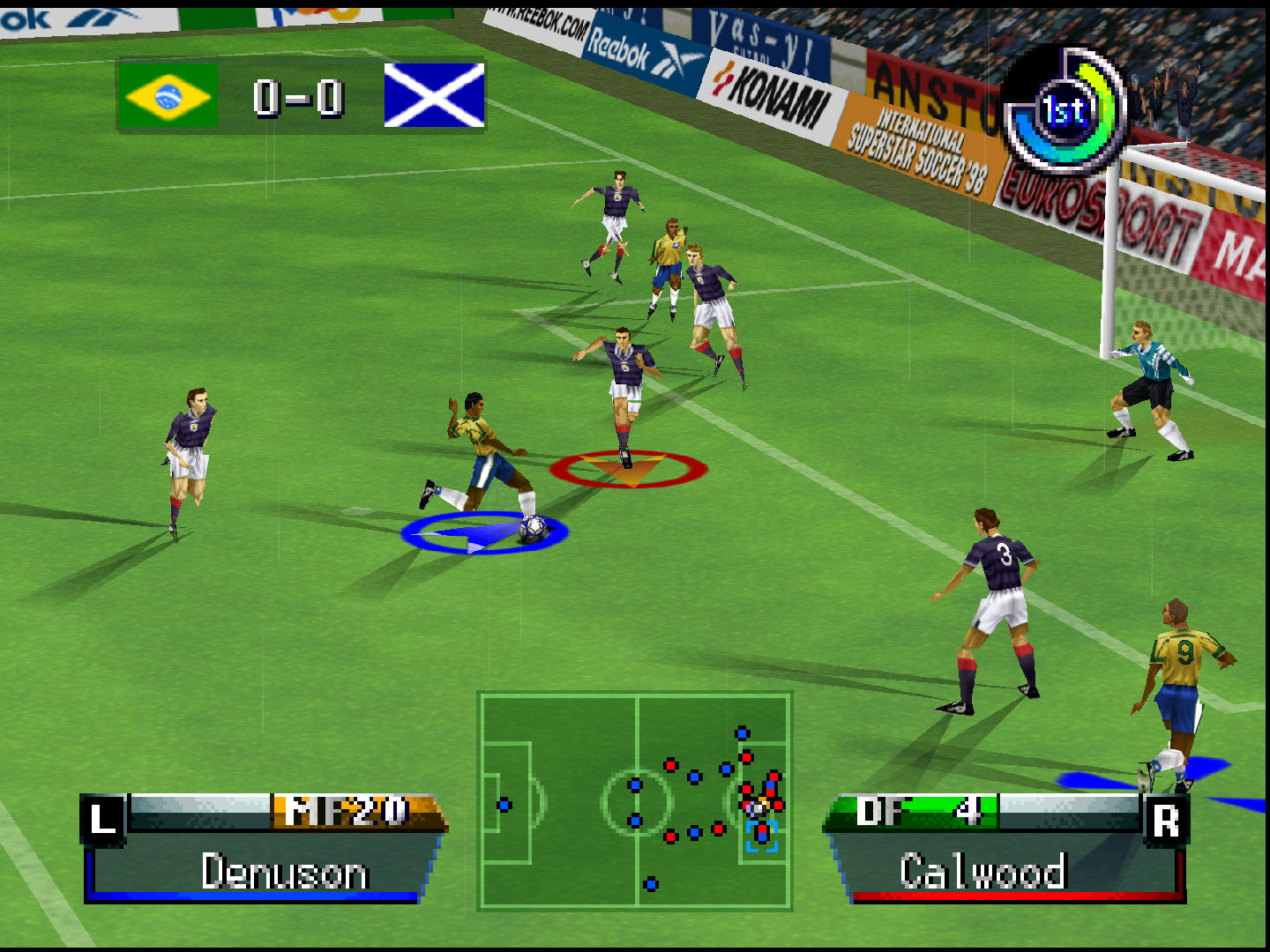 International SuperStar Soccer 98
