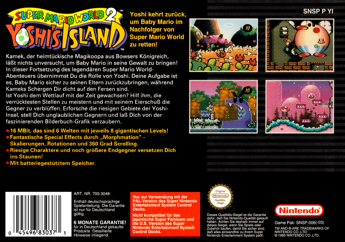 Super Mario World 2 - Yoshis Island