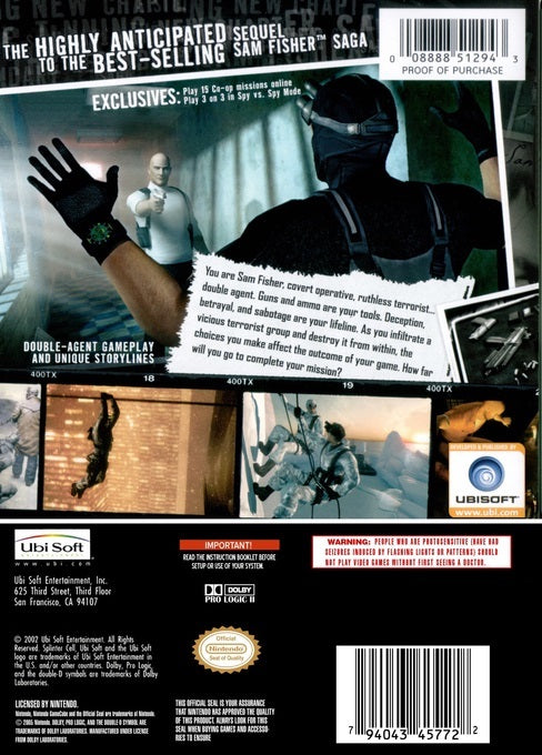 Tom Clancy's Splinter Cell - Double Agent