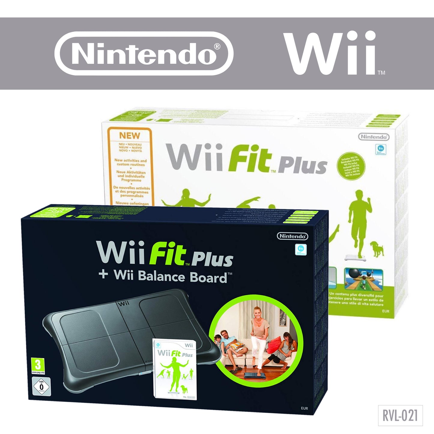 Original Balance Board inkl. Wii Fit Plus in OVP