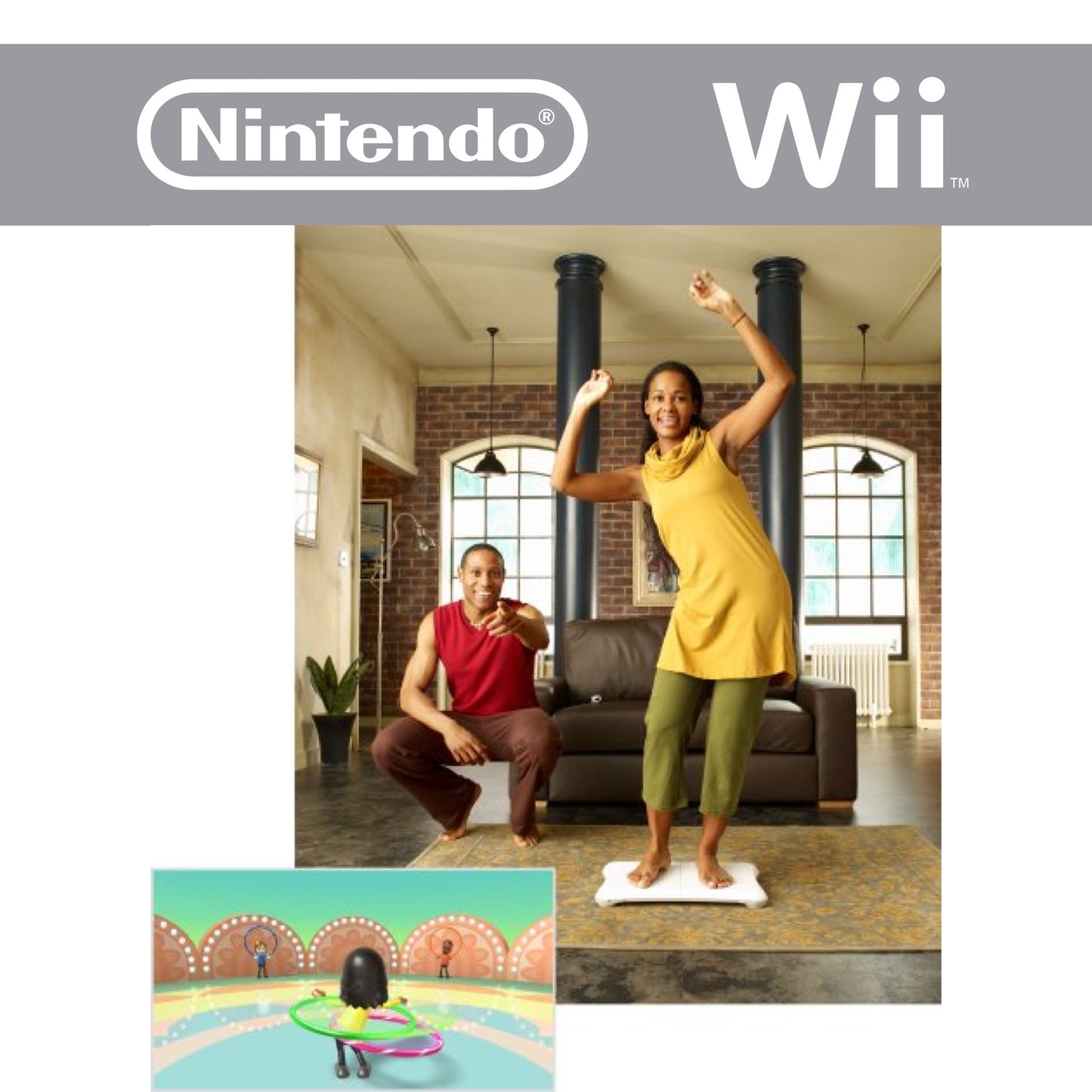 Original Balance Board inkl. Wii Fit Plus in OVP