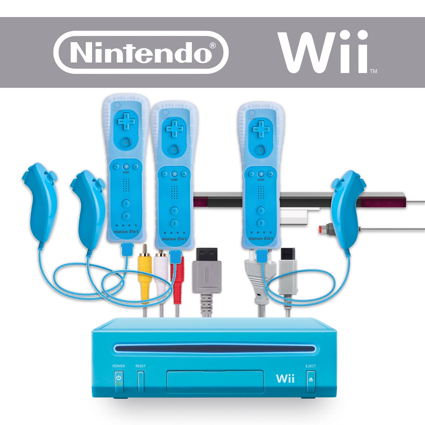 Konsole in versch. Farben inkl. Remote & Nunchuk