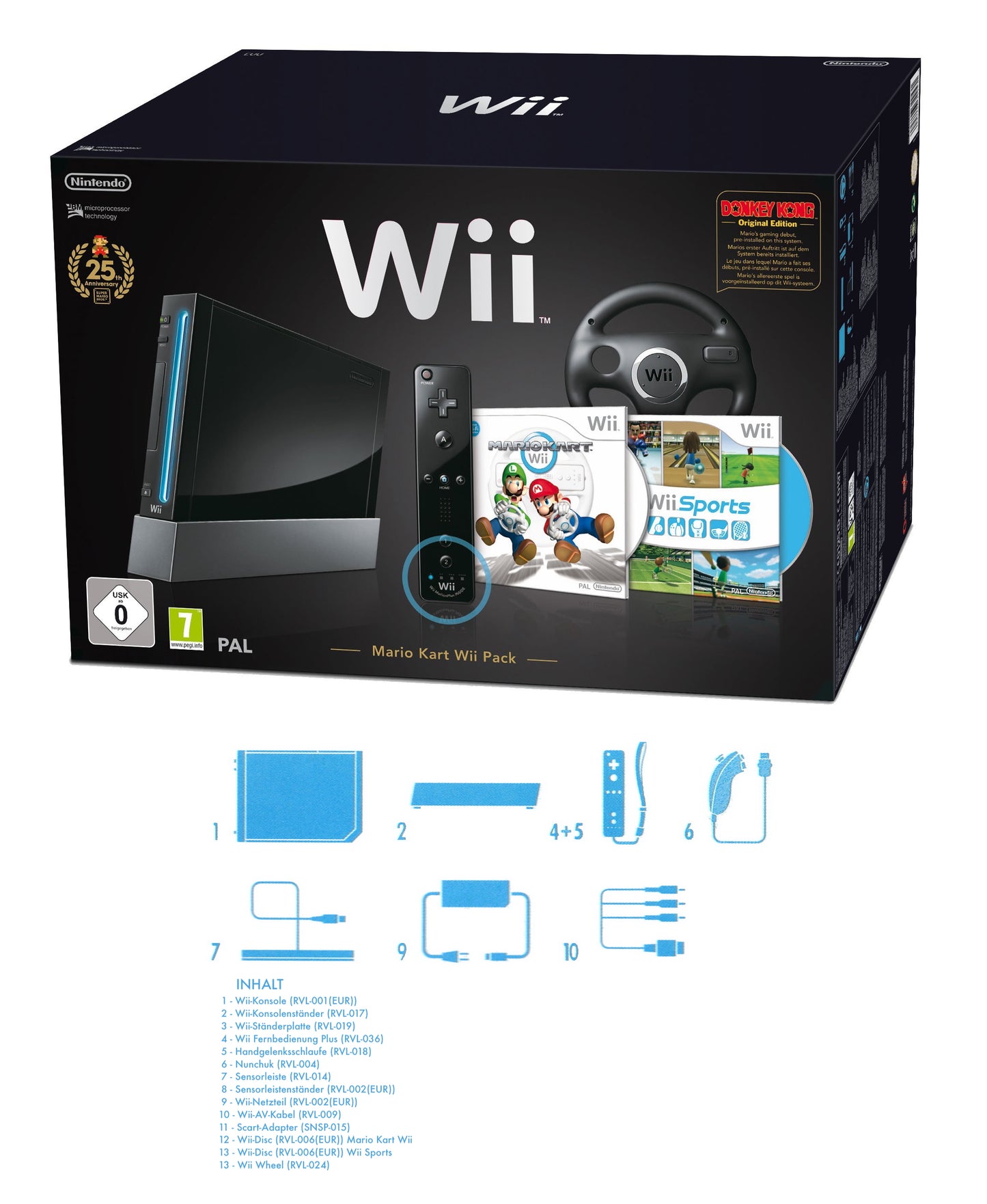 Wii "Mario Kart + Wii Sports Pack"