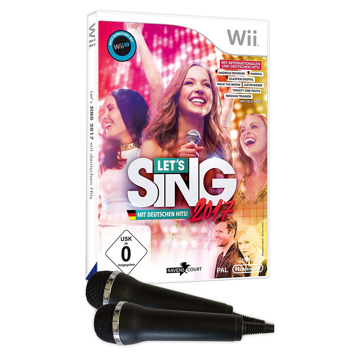 Let's Sing 2017 mit deutschen Hits + 2x Mikro's in OVP