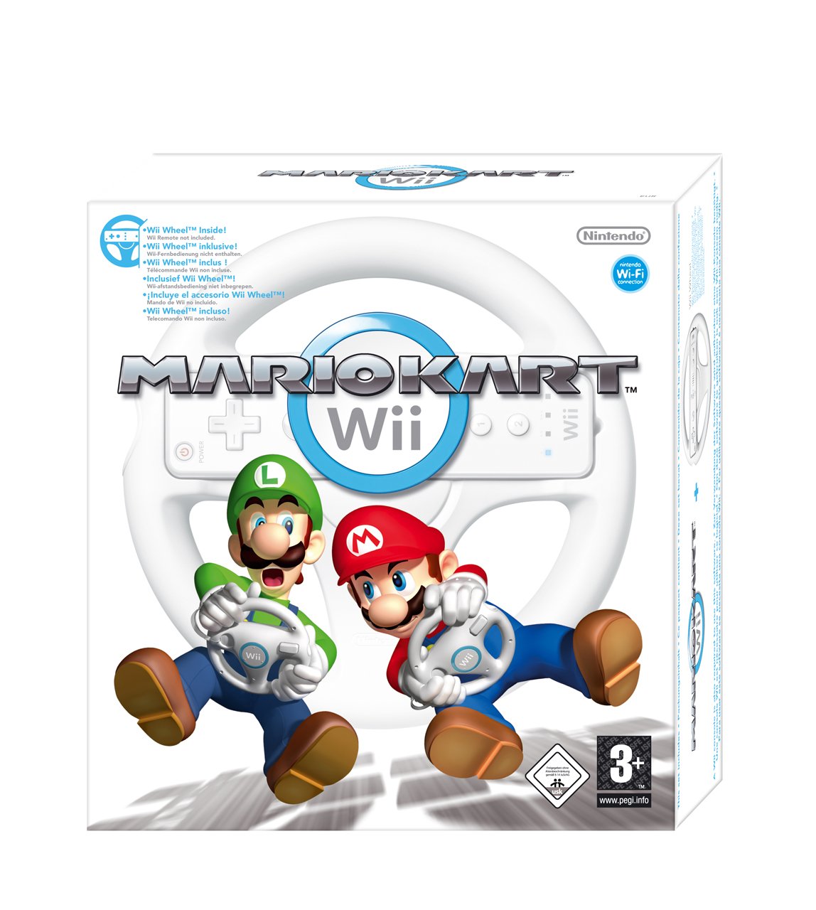 Mario Kart Wii inkl. Wii Wheel in OVP