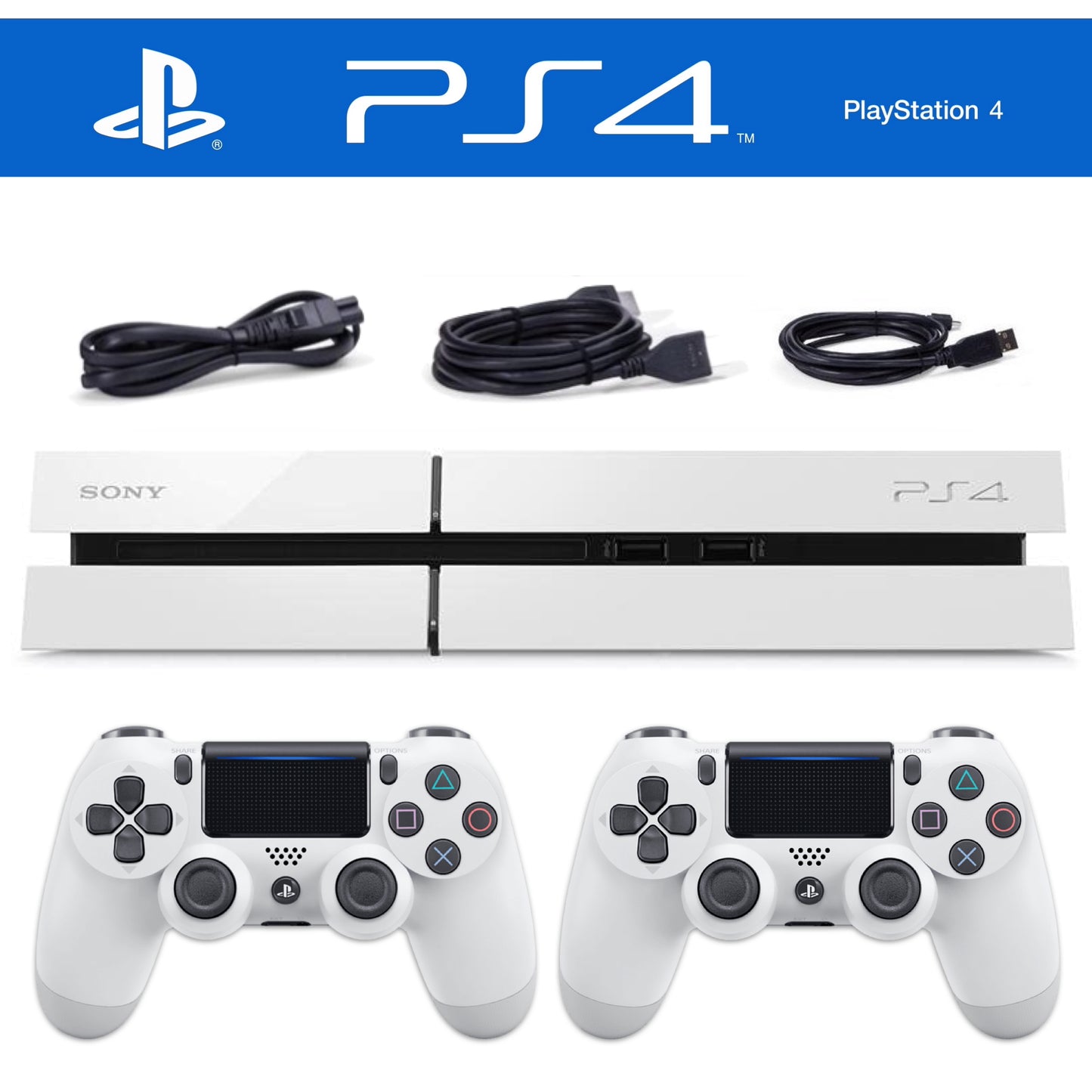 Konsole weiß inkl. ORIGINAL Controller