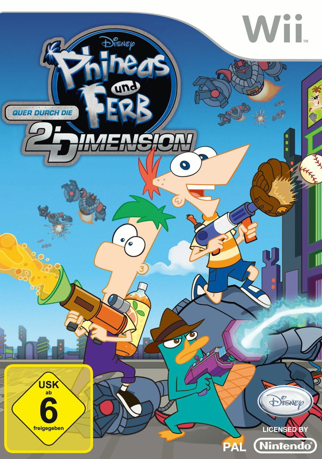Phineas und Ferb - Quer durch die 2. Dimension