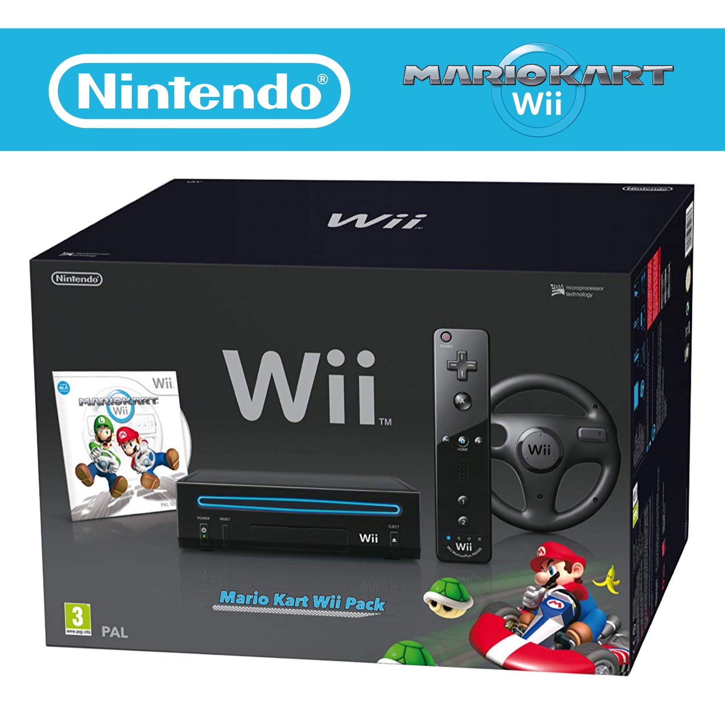 Wii "Mario Kart Pack" inkl. Controller & Mario Kart