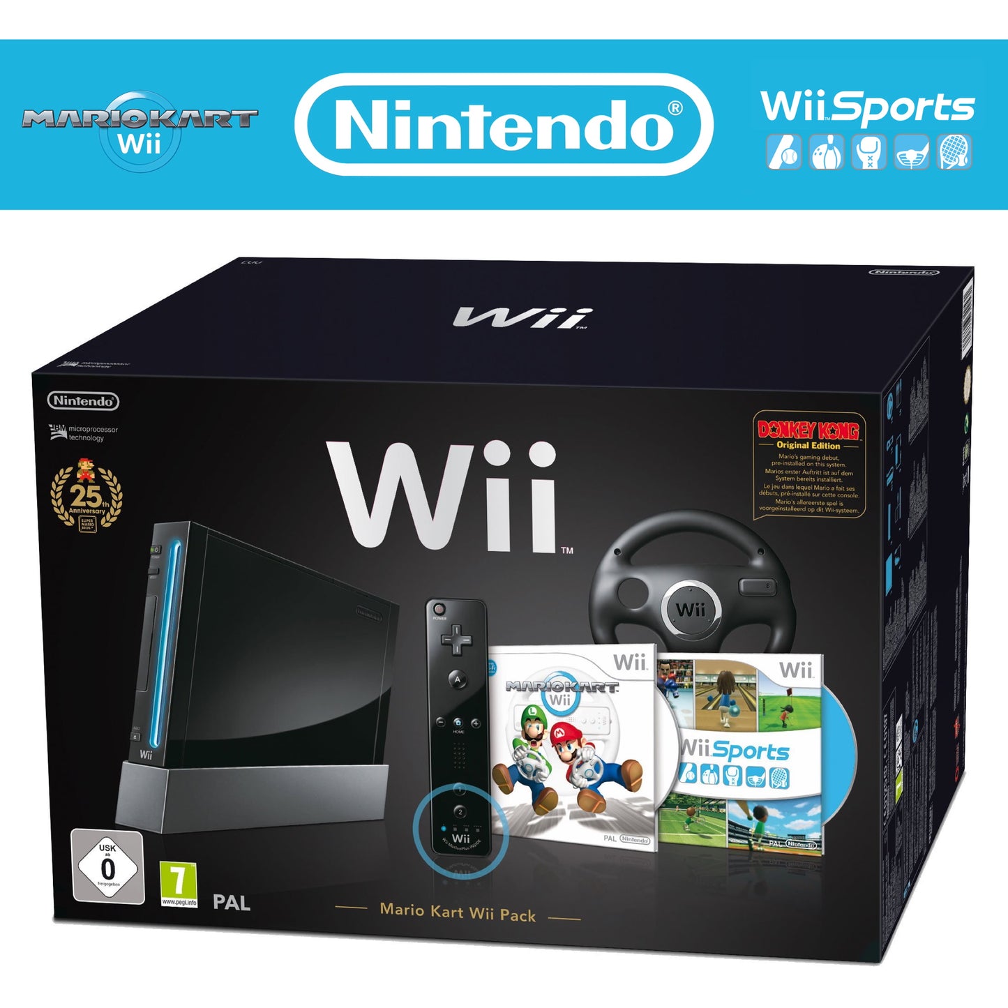 Wii "Mario Kart + Wii Sports Pack"