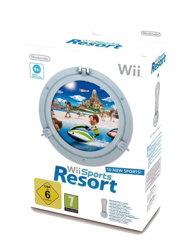 Wii Sports Resort inkl. MotionPlus Adapter in OVP