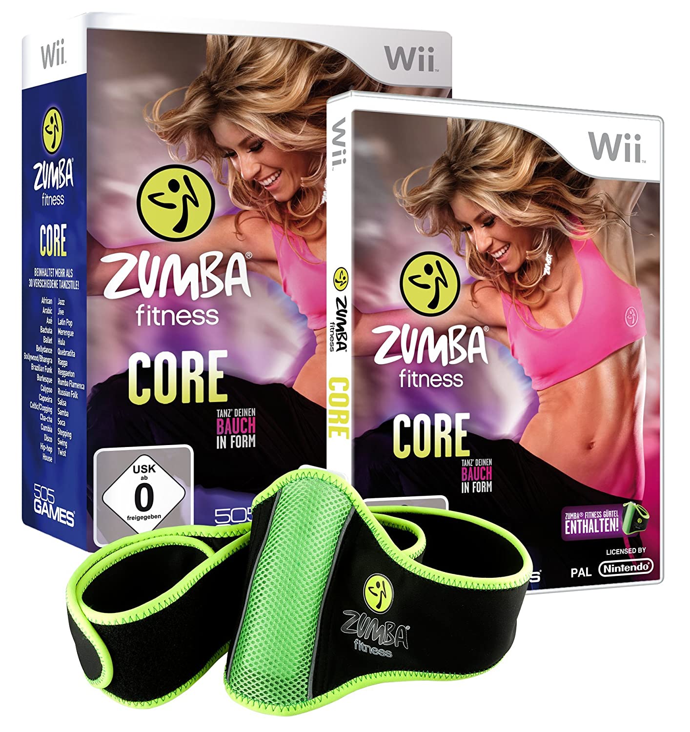 Zumba Fitness CORE inkl. Gürtel in OVP