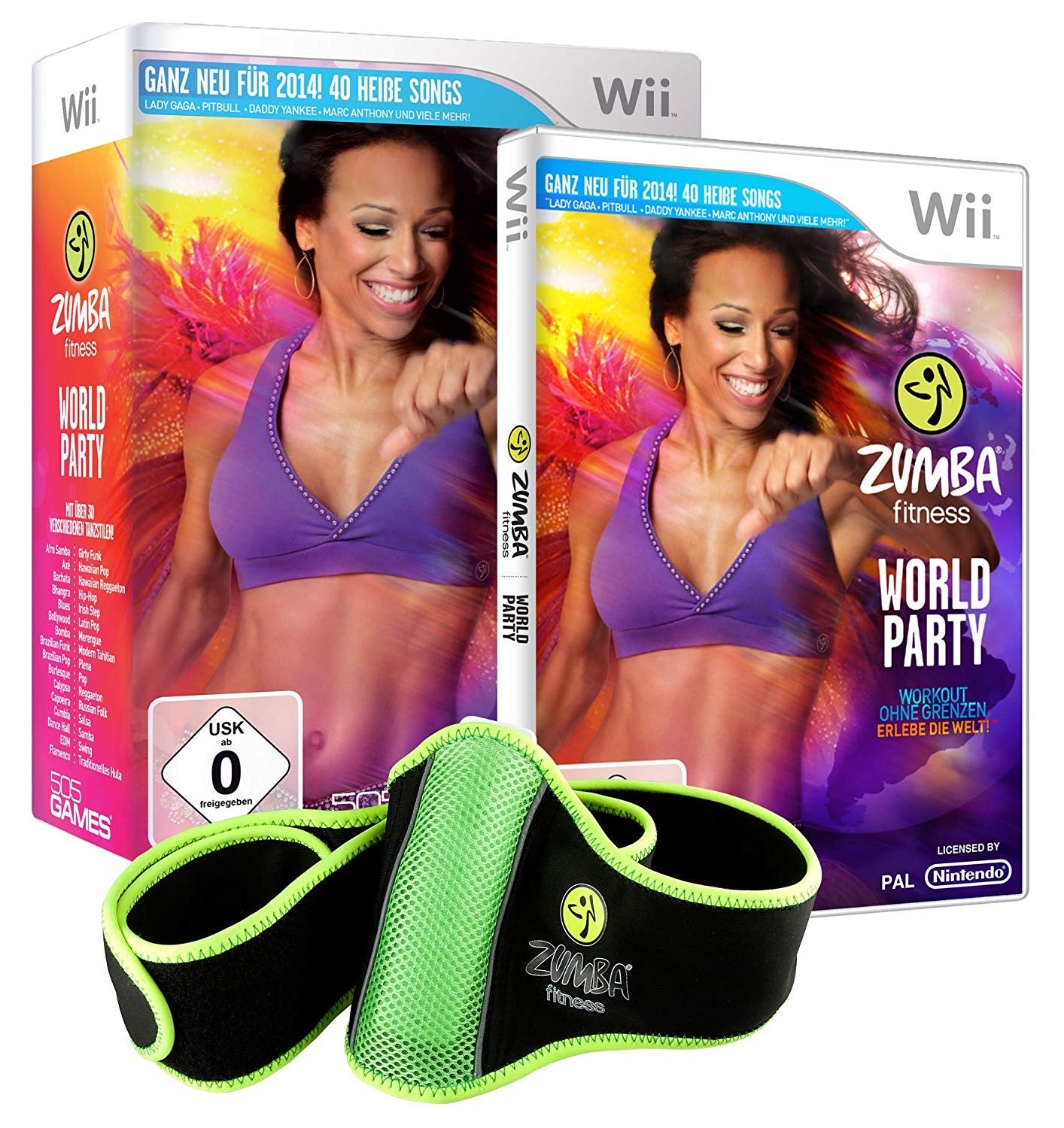 Zumba Fitness World Party inkl. Gürtel in OVP