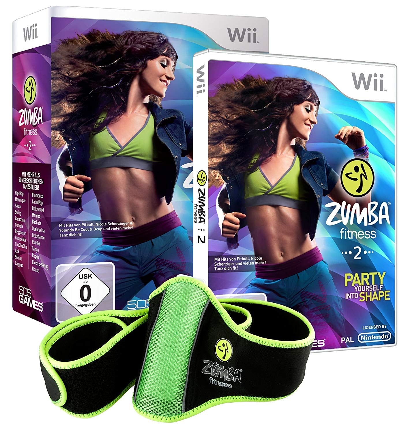 Zumba Fitness 2 inkl. Gürtel in OVP