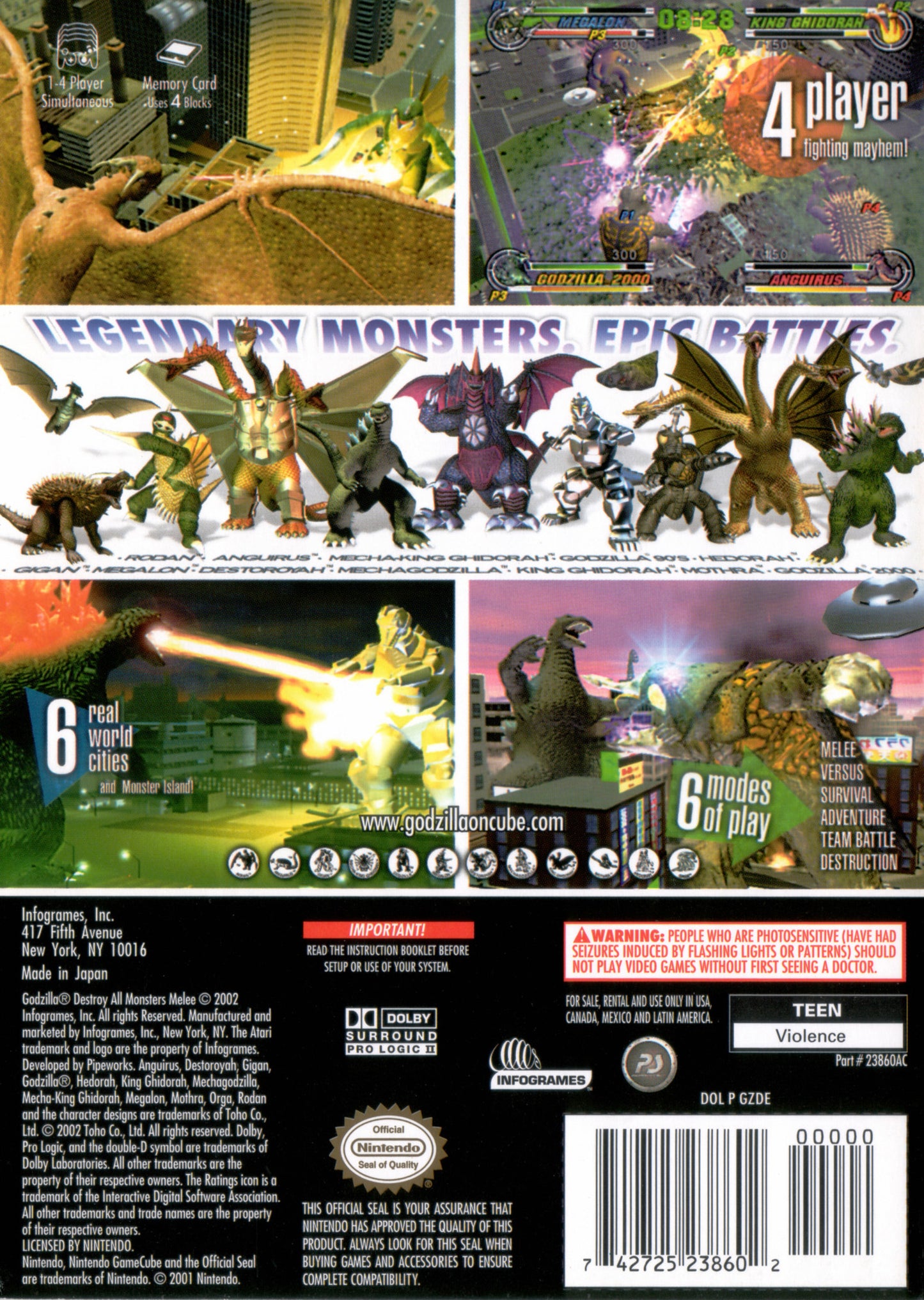 Godzilla - Destroy all Monsters
