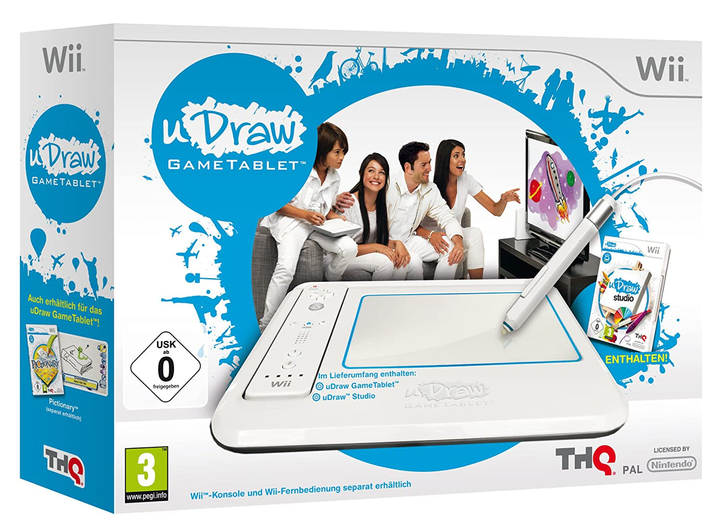 uDraw Studio inkl. Gametablet in OVP