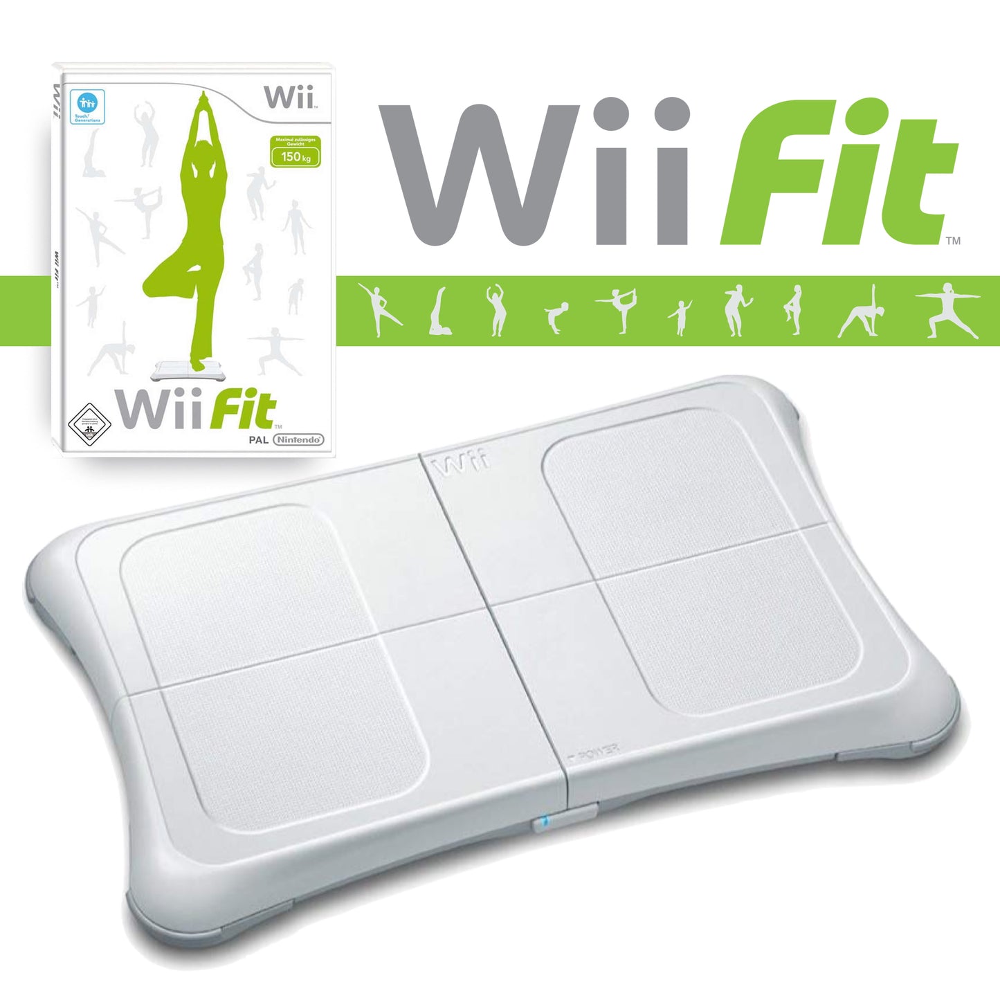 Original Balance Board inkl. Wii Fit in OVP