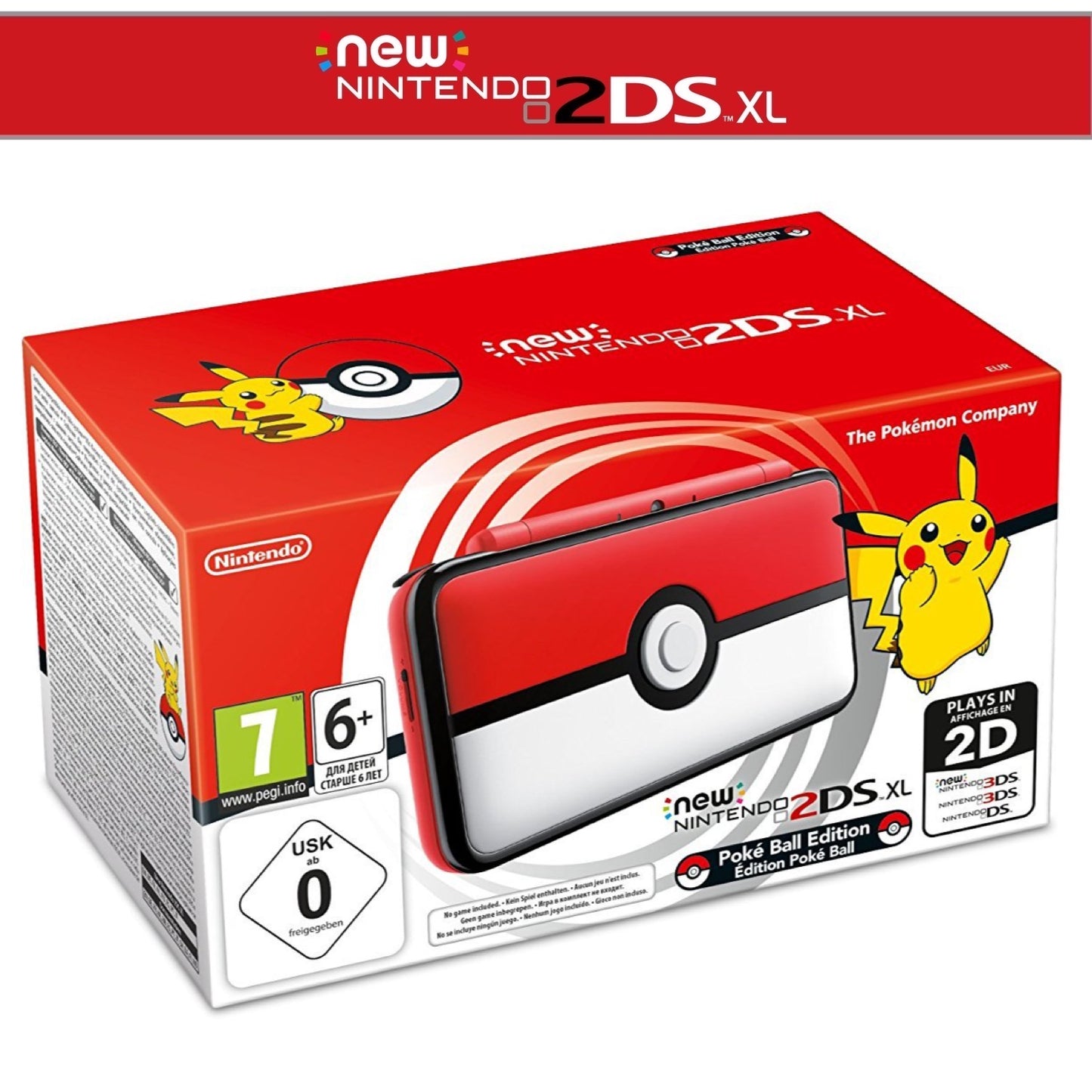 New 2DS XL Pokéball-Edition