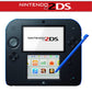 2DS Handheld-Konsole Blau/Schwarz in OVP