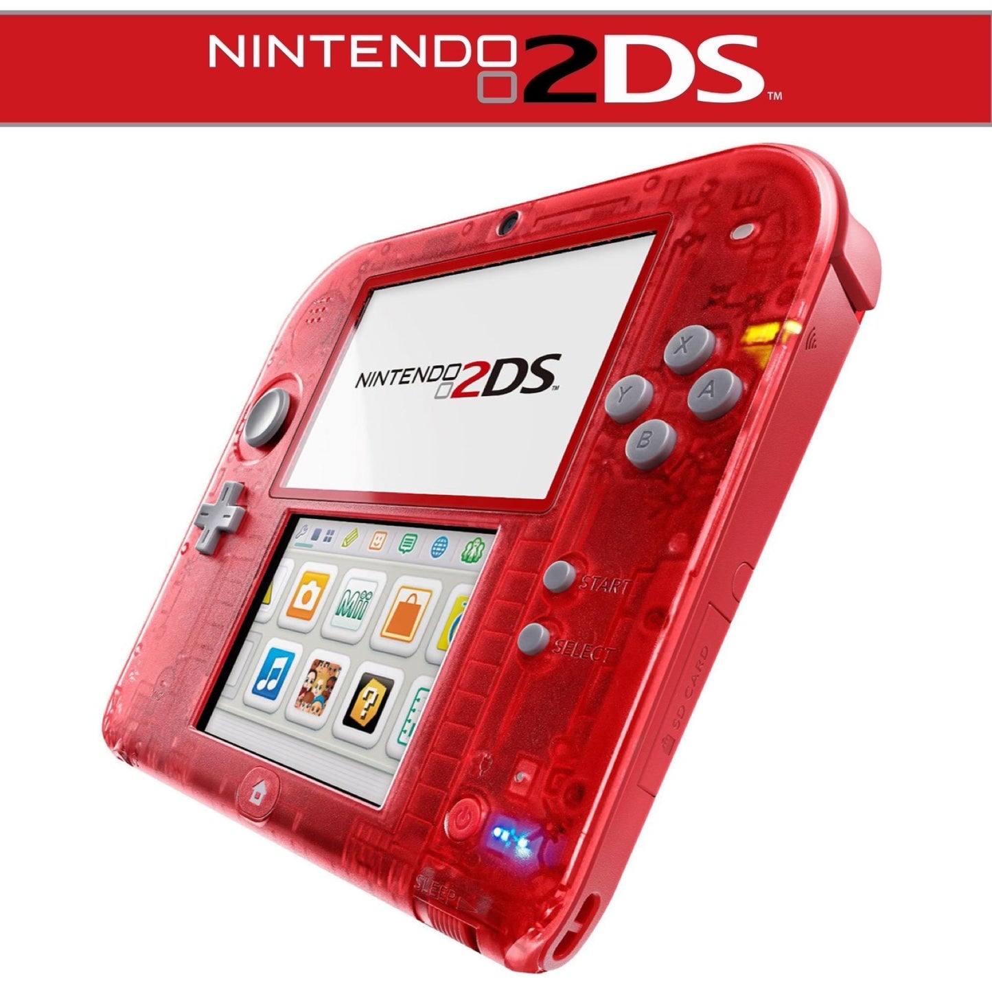 2DS Handheld-Konsole inkl. Ladekabel