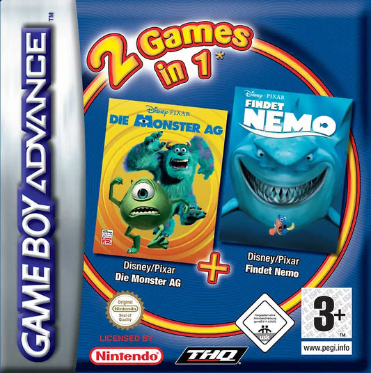 2 in 1 - Die Monster AG + Findet Nemo