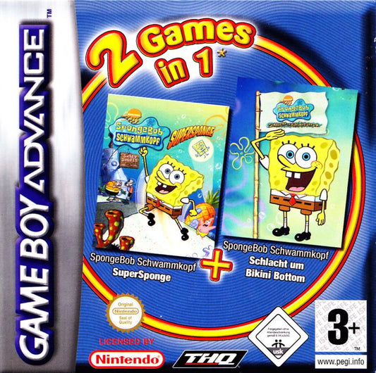 2 in 1 - Spongebob Schwammkopf Supersponge + Battle for Bikini Bottom