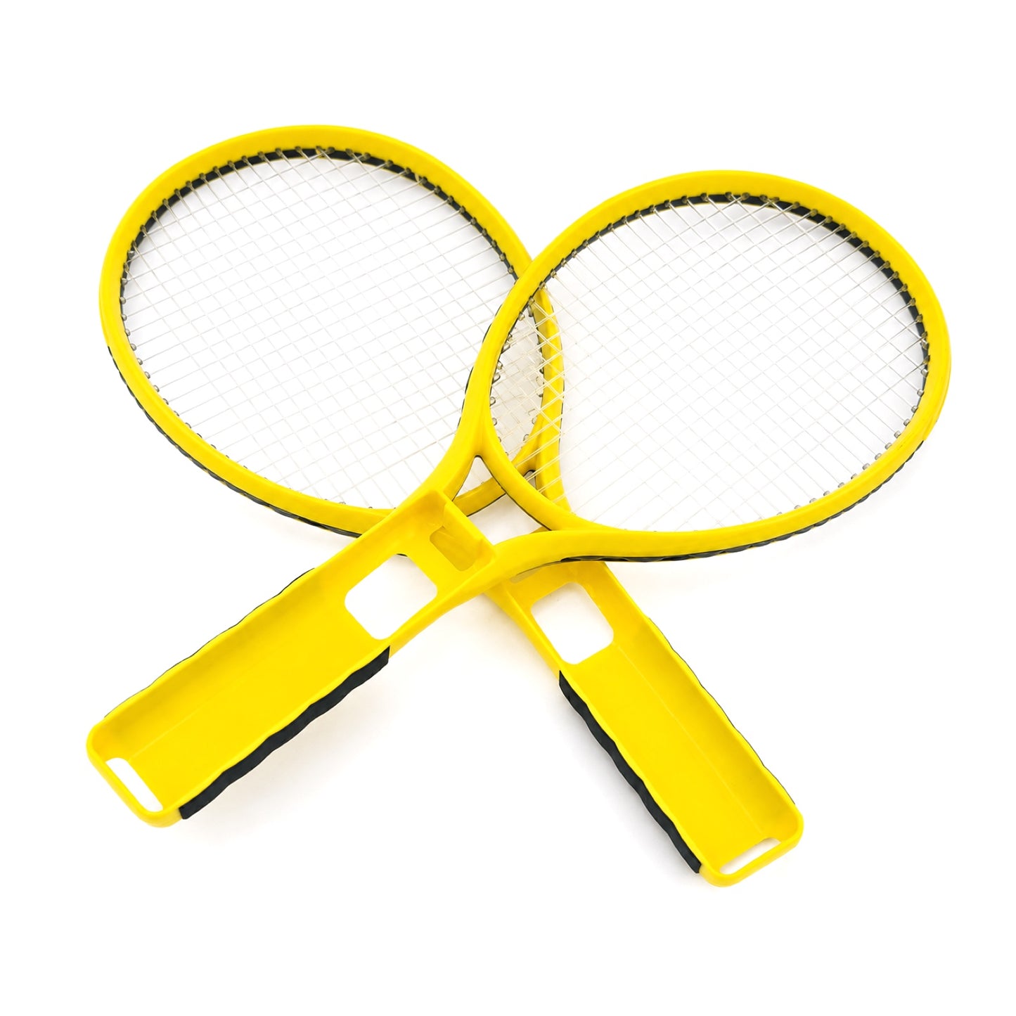 2x Tennisschläger gelb