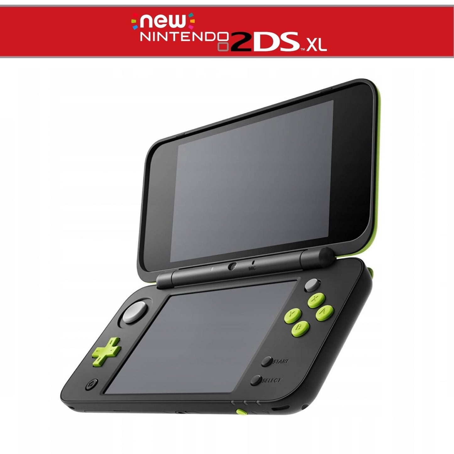New 2DS XL Schwarz-Apfelgrün