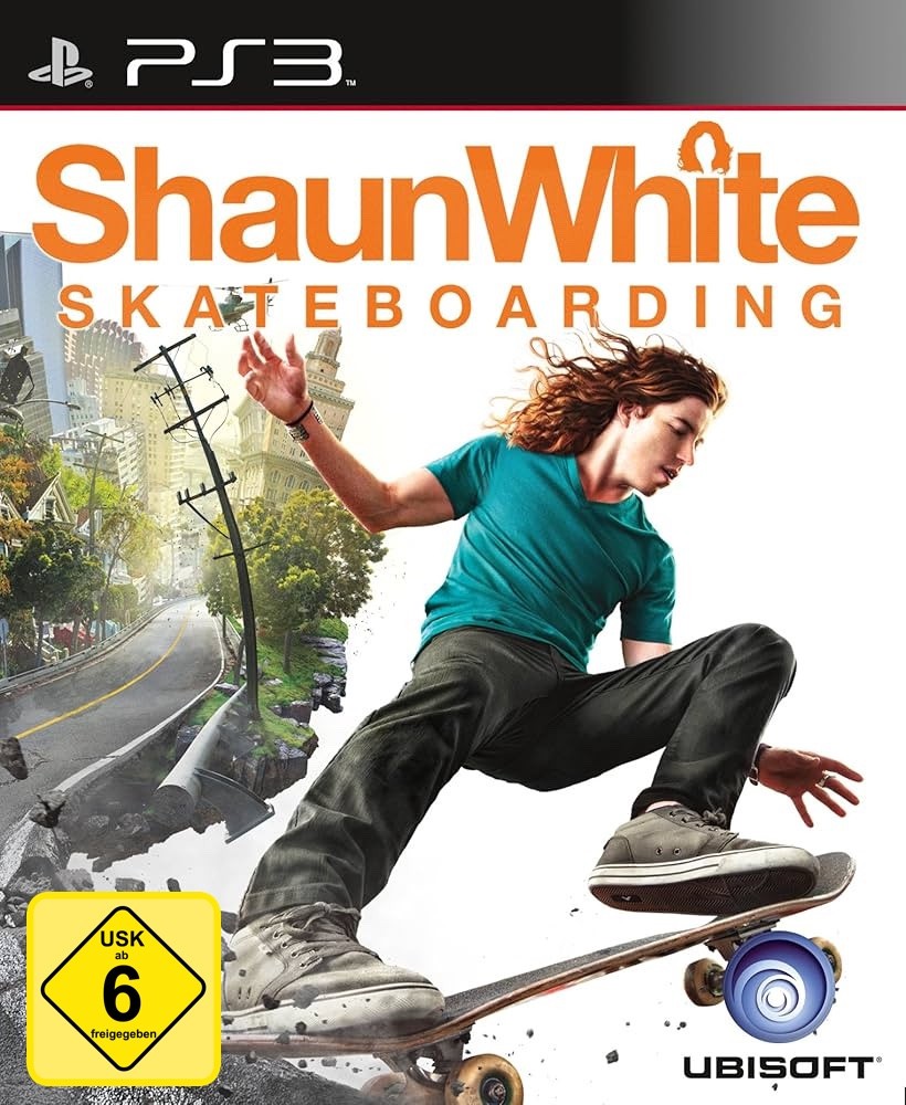 Shaun White Skateboarding