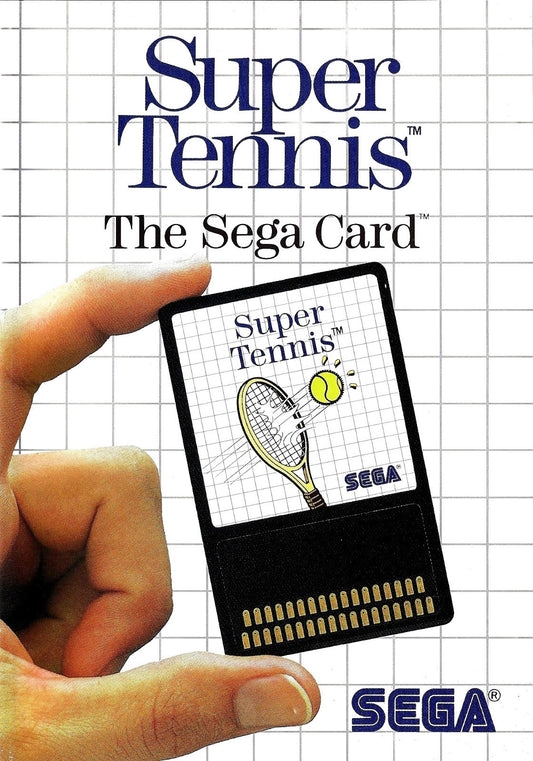 Super Tennis - The Sega Card