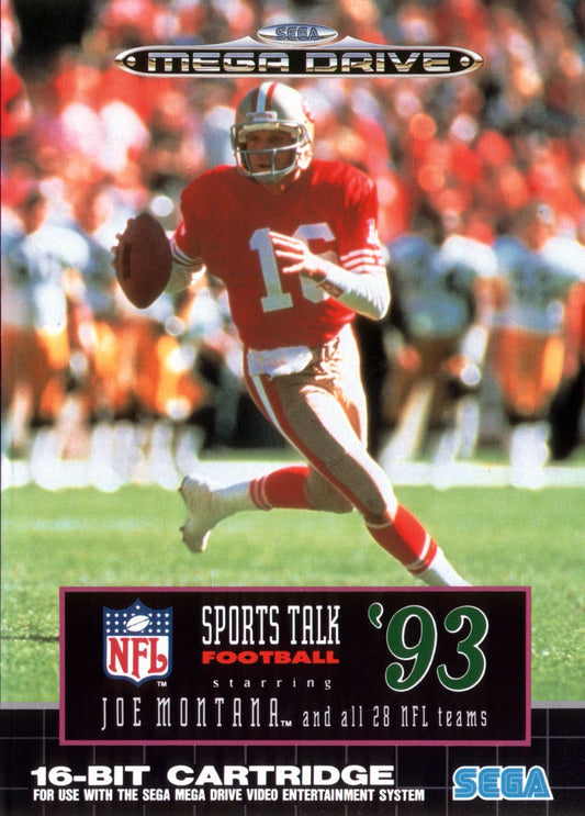NFL Sports Talk Football '93 Starring Joe Montana
