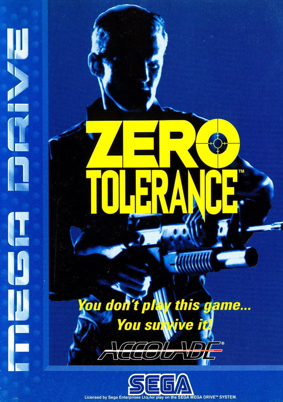 Zero Tolerance für SEGA Mega Drive – GAMES-WORLD4YOU
