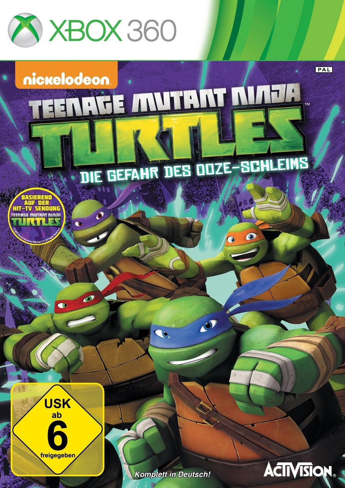 Teenage Mutant Ninja Turtles - Die Gefahr des Ooze-Schleims