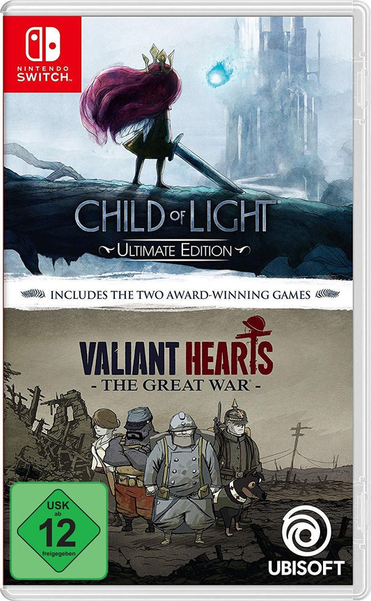 2 in 1 - Child of Light + Valiant Hearts