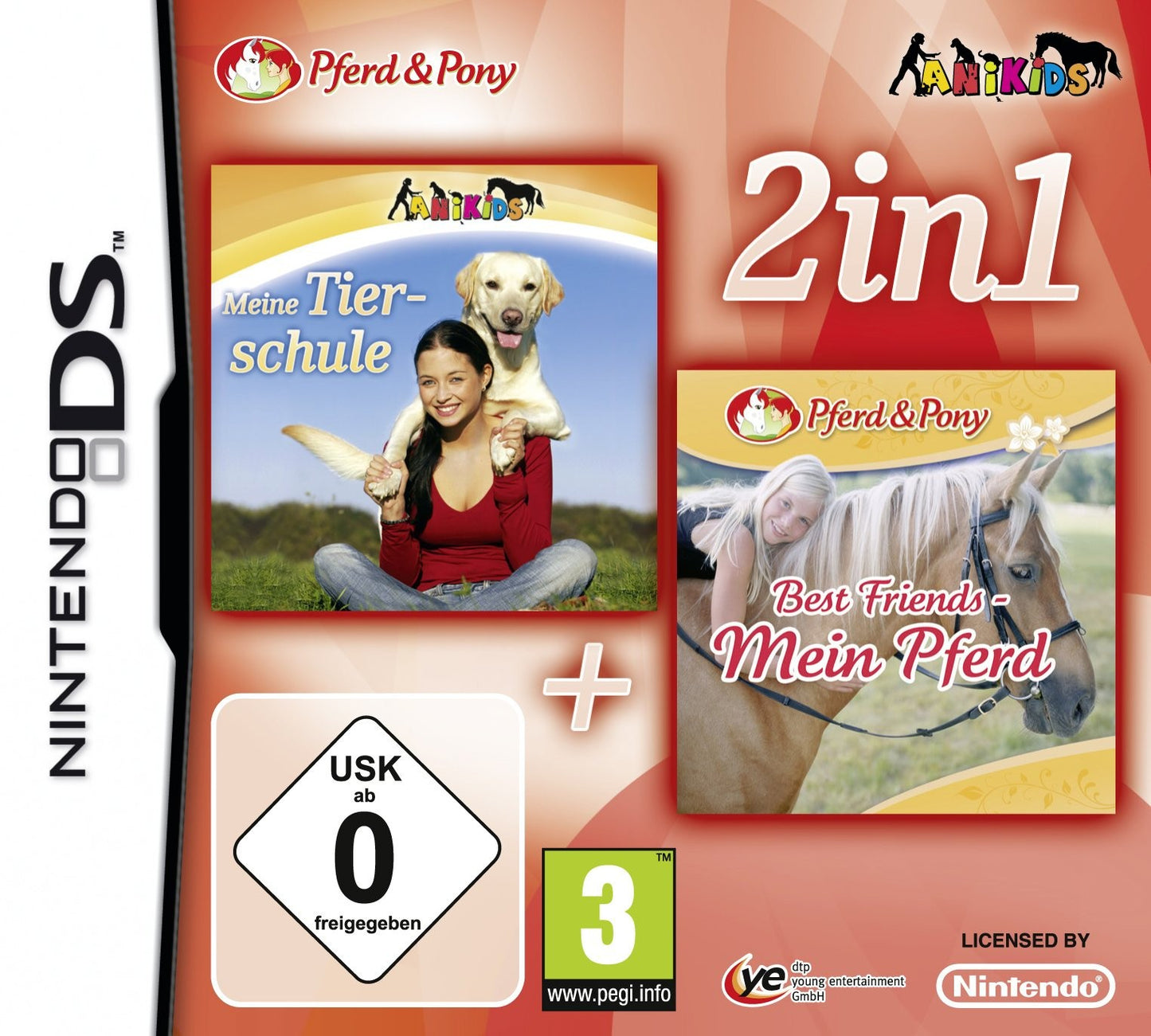 2 in 1 - Meine Tierschule + Best Friends