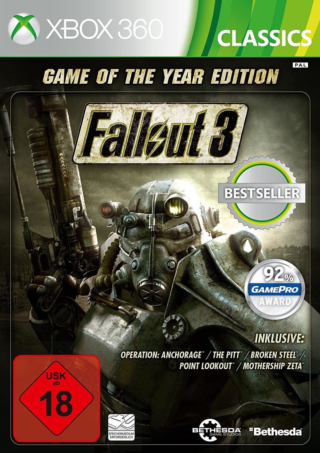 Fallout 3 [Game of The Year Edition] (USK 18)