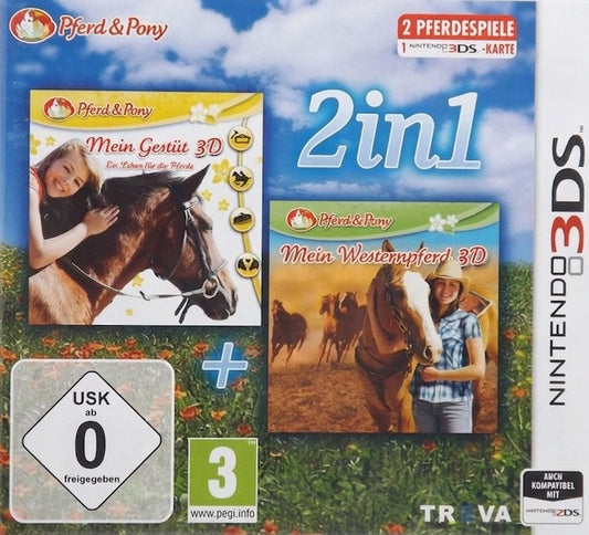 2 in 1 - Mein Gestüt + Mein Westernpferd 3D