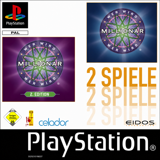 2 Games in 1 - Wer Wird Millionär + 2. Edition