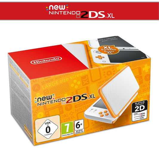 New 2DS XL Weiß/Orange in OVP