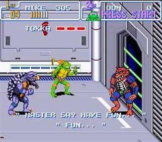 Teenage Mutant Ninja Turtles IV – Turtles in Time [NTSC]
